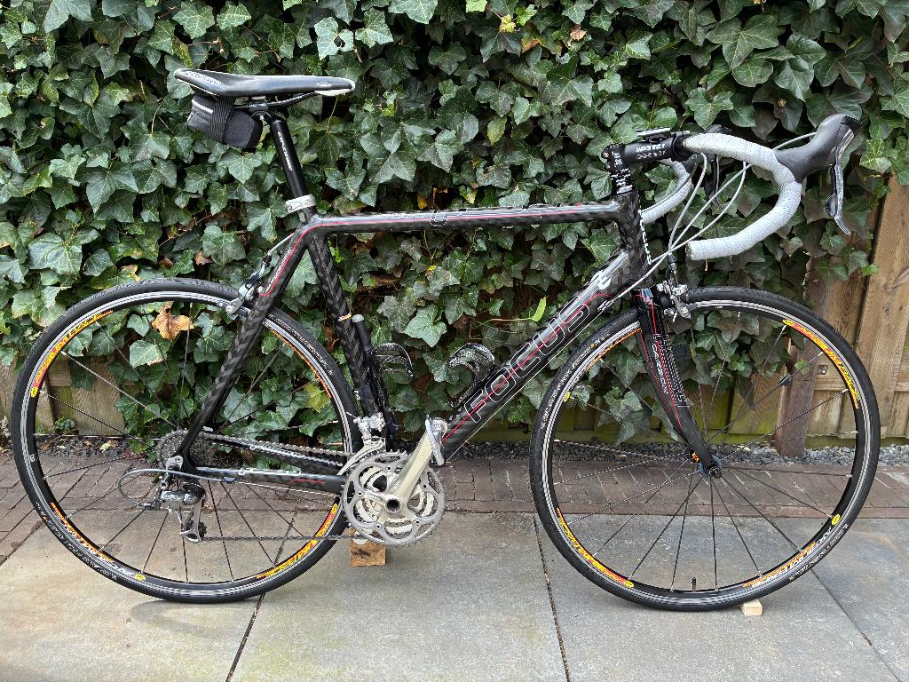 Focus Cayo Full Carbon Racefiets, Fietsen en Brommers, Fietsen | Racefietsen, 28 inch, Carbon, Zo goed als nieuw, 57 tot 61 cm