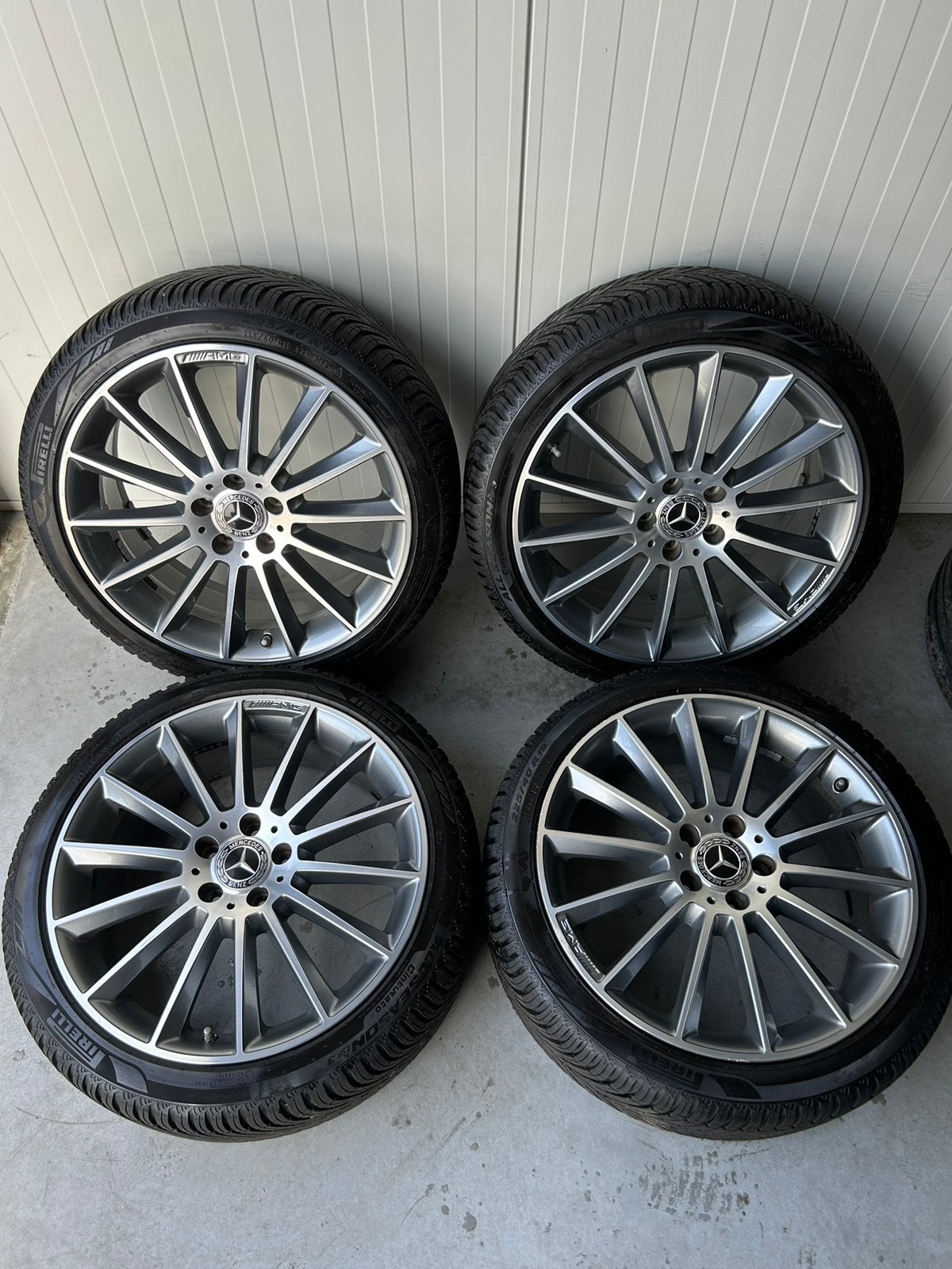 Originele Mercedes Benz A B C CLA AMG W177 5x112 19 Inch, 19 inch, Banden en Velgen, Ophalen of Verzenden, Personenwagen