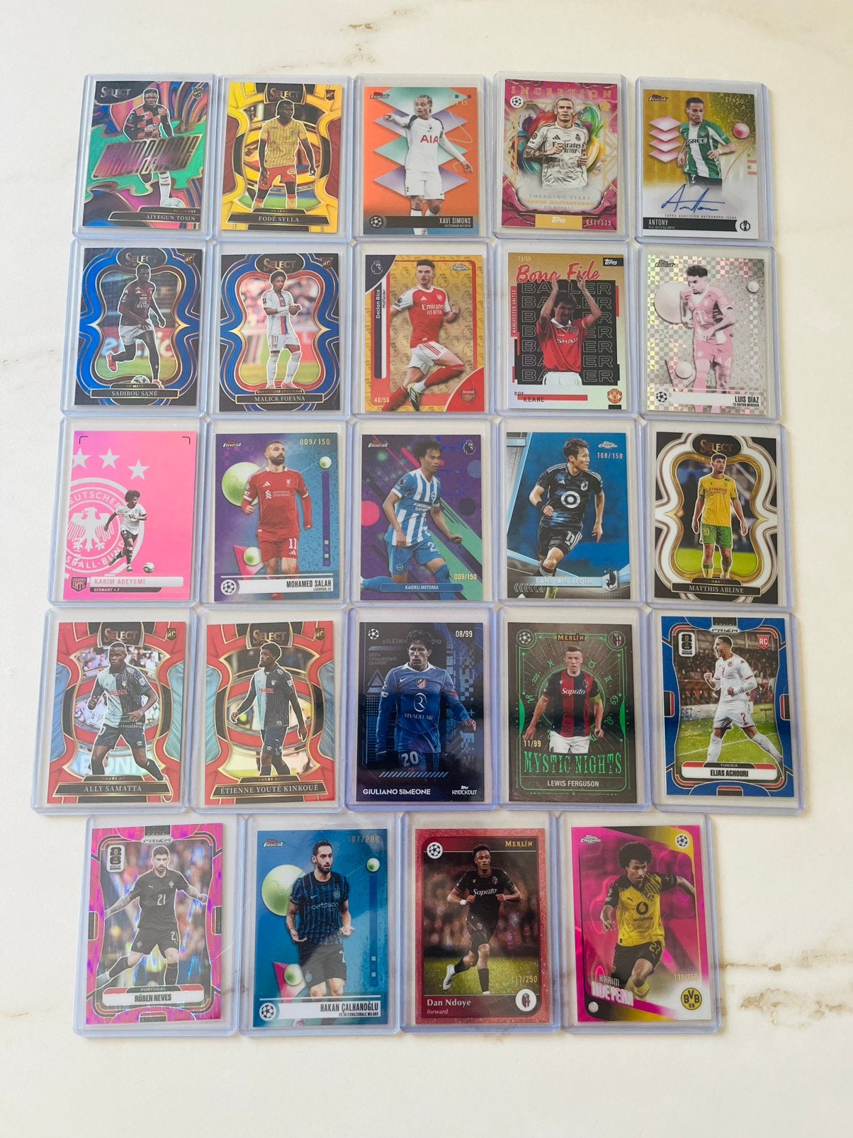 Gehele voetbalkaarten collectie | 600+ kaarten, Hobby en Vrije tijd, Ophalen of Verzenden, Zo goed als nieuw, Meerdere kaarten