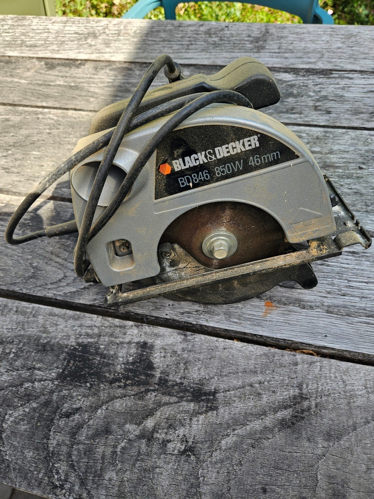Black&Decker cirkelzaag, Ophalen, Gebruikt, Cirkelzaag, 30 tot 70 mm