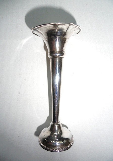 Antiek zilver vaasje, Antiek en Kunst, Ophalen of Verzenden, Zilver