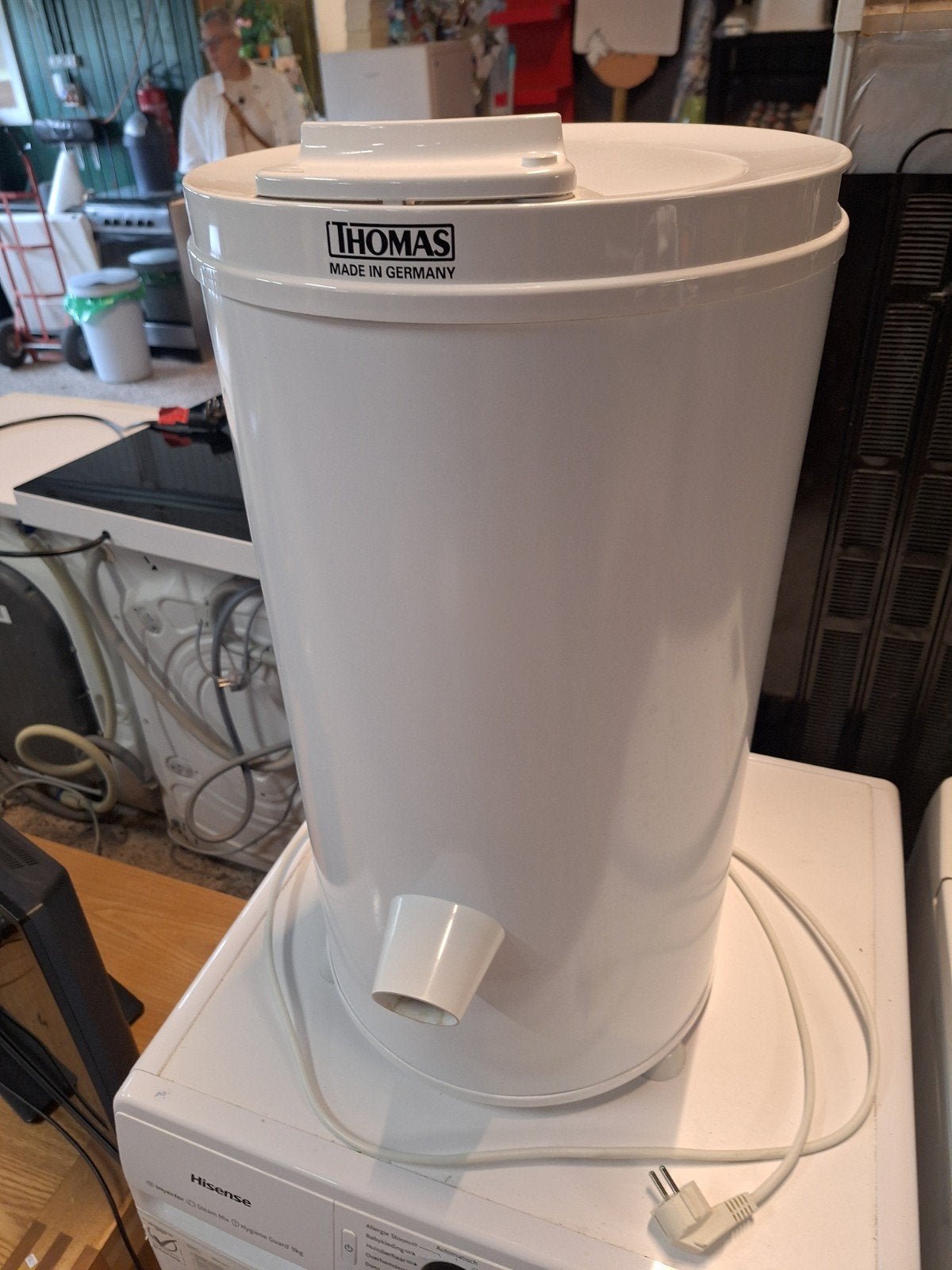 Centrifuge zo goed als nieuw, Ophalen, Bovenlader, Zo goed als nieuw, Anti-kreukfase