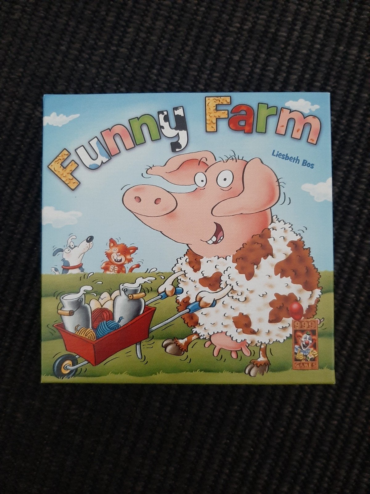 Spel Funny Farm, Een of twee spelers, Ophalen, Zo goed als nieuw, 999 Games