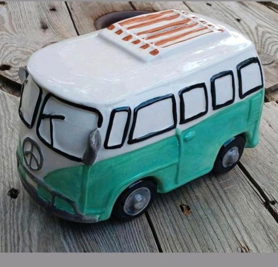 Leuke Hippie Bus Spaarpot - Zo Goed Als Nieuw, Ophalen of Verzenden, Zo goed als nieuw