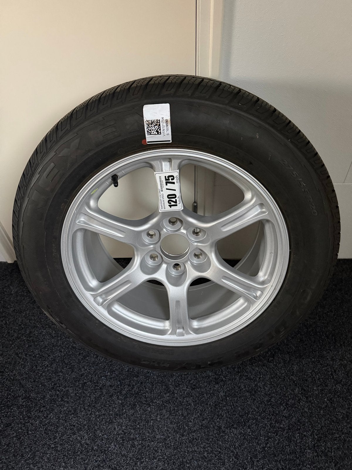 Nieuw reservewiel Dodge Ram (2019+) 275/55/R20, 275 mm, Banden en Velgen, Nieuw, Ophalen of Verzenden