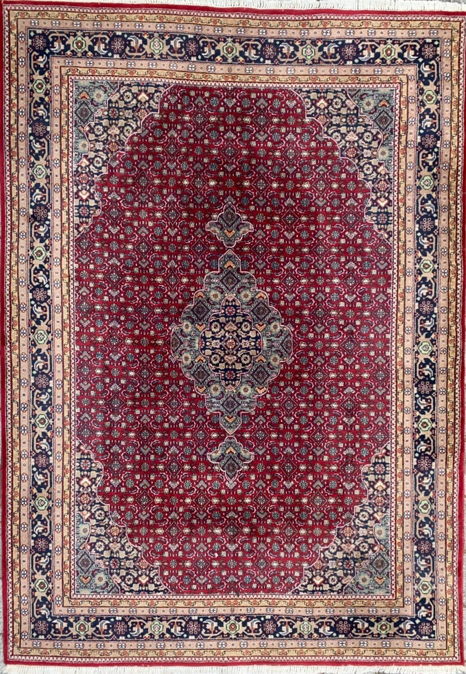 Perzisch Tapijt XL 350 x 250 cm, Handgenoopt Perzisch Tapijt, 200 cm of meer, Ophalen of Verzenden, Zo goed als nieuw