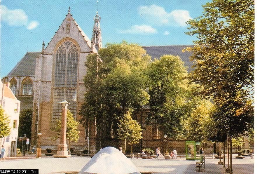 Ansichtkaart 	Alkmaar	St Laurenskerk, Verzenden, 1960 tot 1980, Gelopen, Noord-Holland