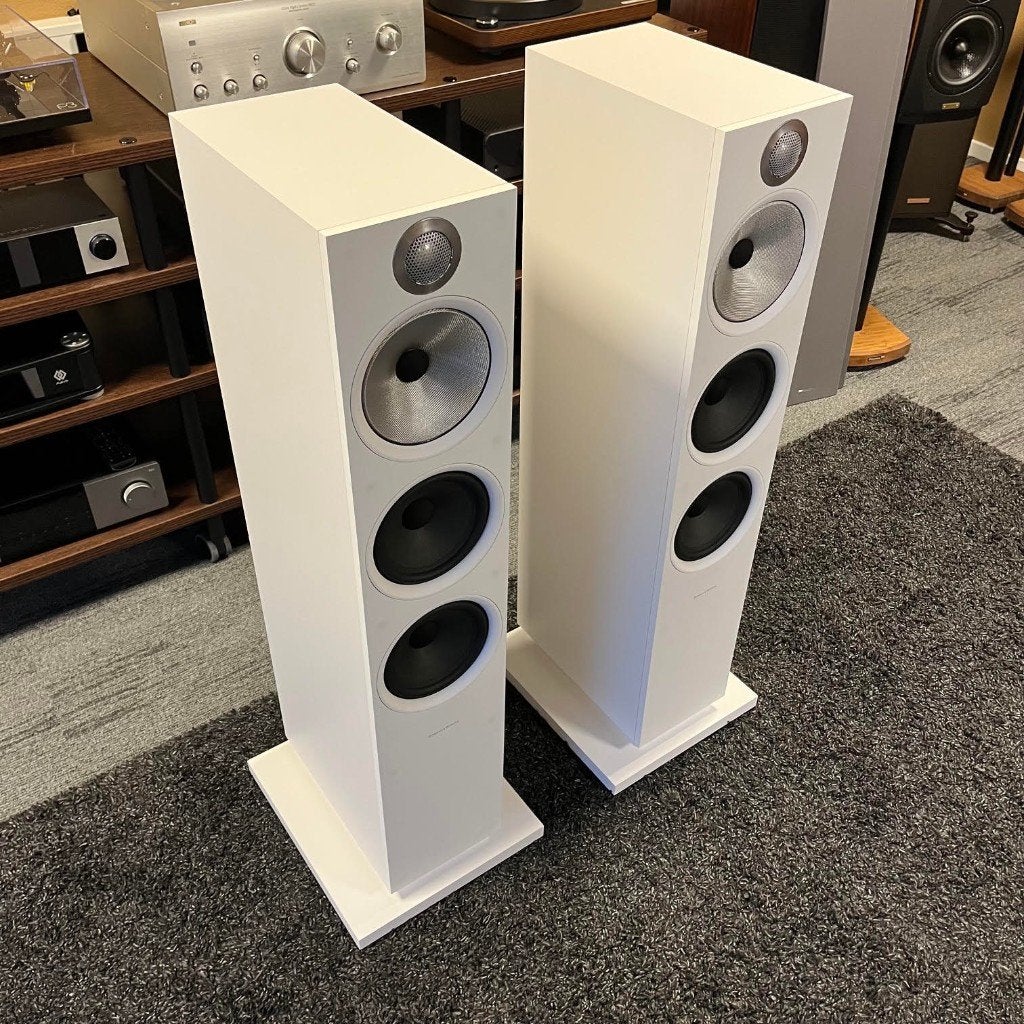 B&W 603 S2 anniversary edition white (occasion), Vloerstaande luidspreker, =, =, Bowers & Wilkins