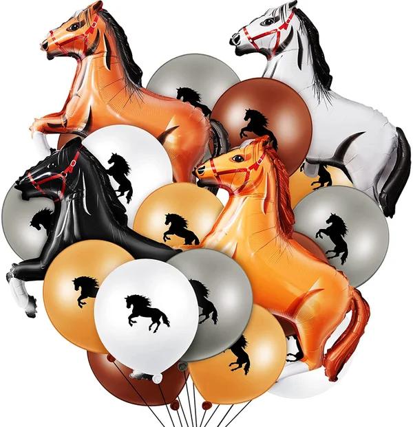 Grote paarden ballonnen set