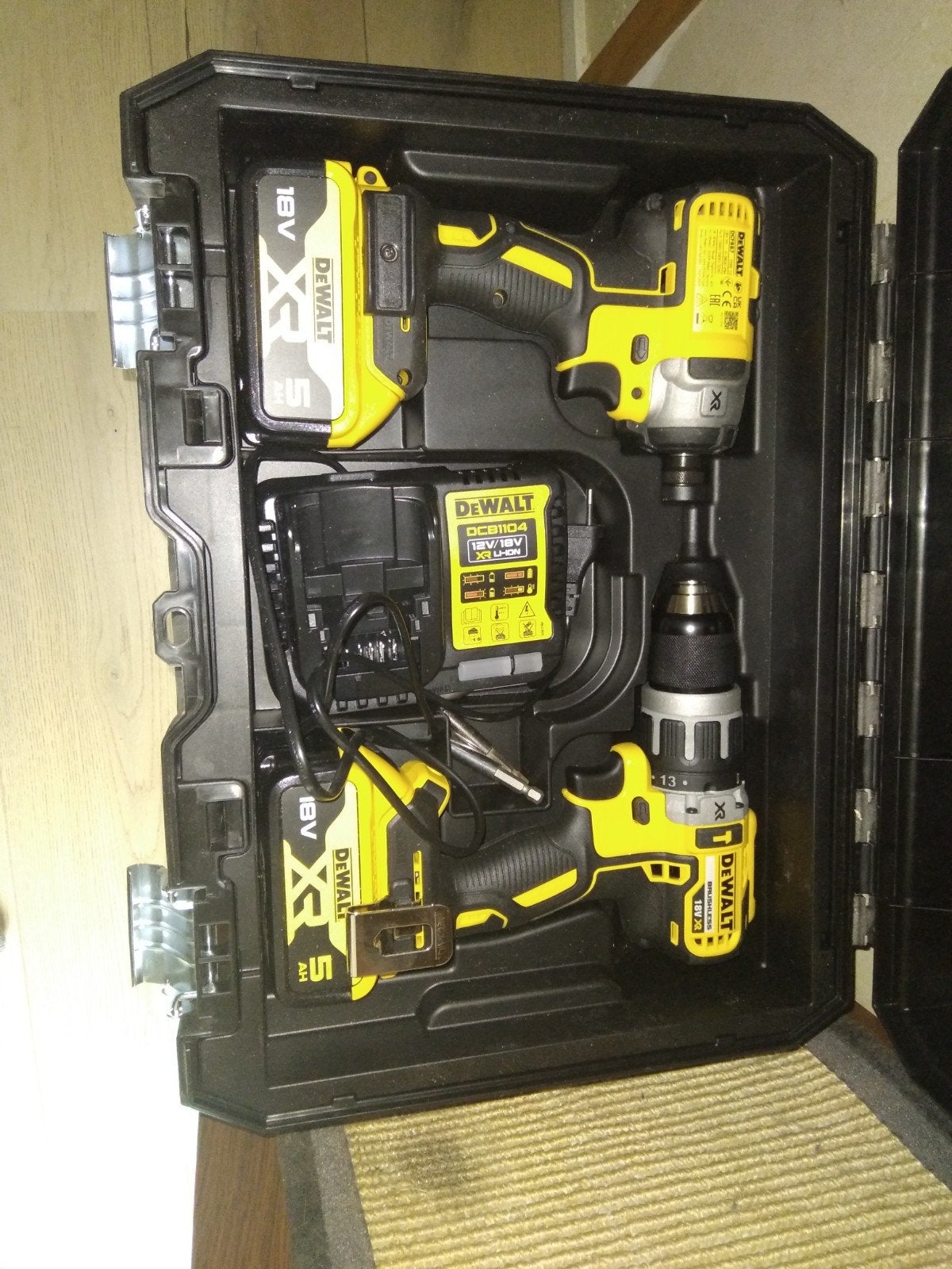 de walt 18v set, Ophalen, Nieuw, Boor- en Schroefmachine