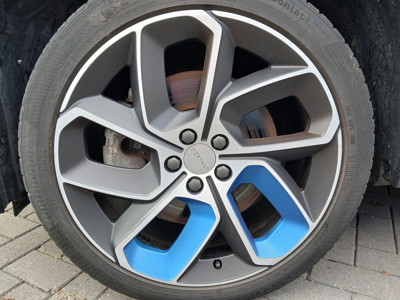 zgan Lynk & Co 01 Velgen. per stuk of als set, Auto-onderdelen, Ophalen, Gebruikt, Velg(en), 20 inch