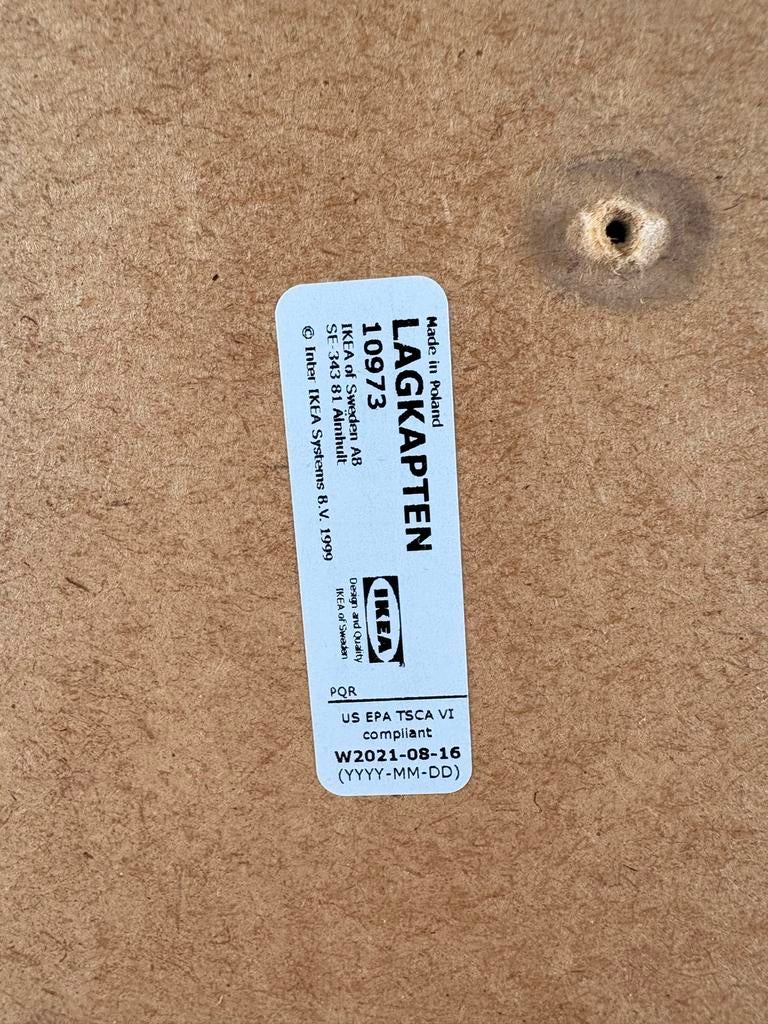 IKEA Lagkapten tafelblad / plank, Ophalen, Gebruikt, Spaanplaat of MDF, IKEA