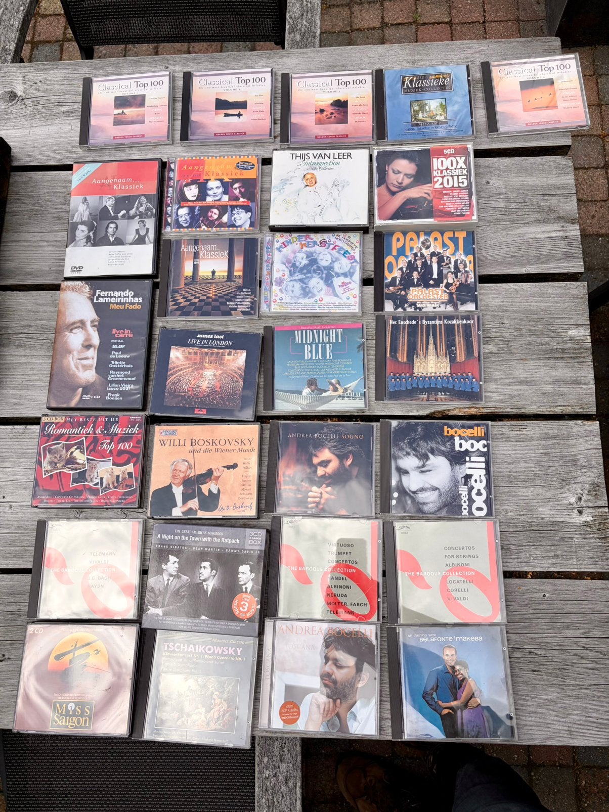 Verhuisdoos bijna vol met CD’s., Ophalen, Gebruikt, Overige typen