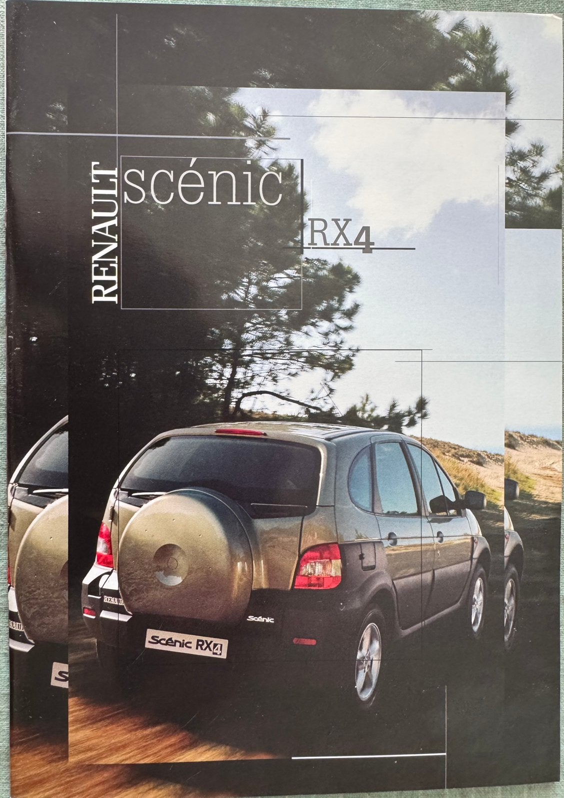 Brochure Renault Scénic RX4, Verzenden, Zo goed als nieuw, Auto's