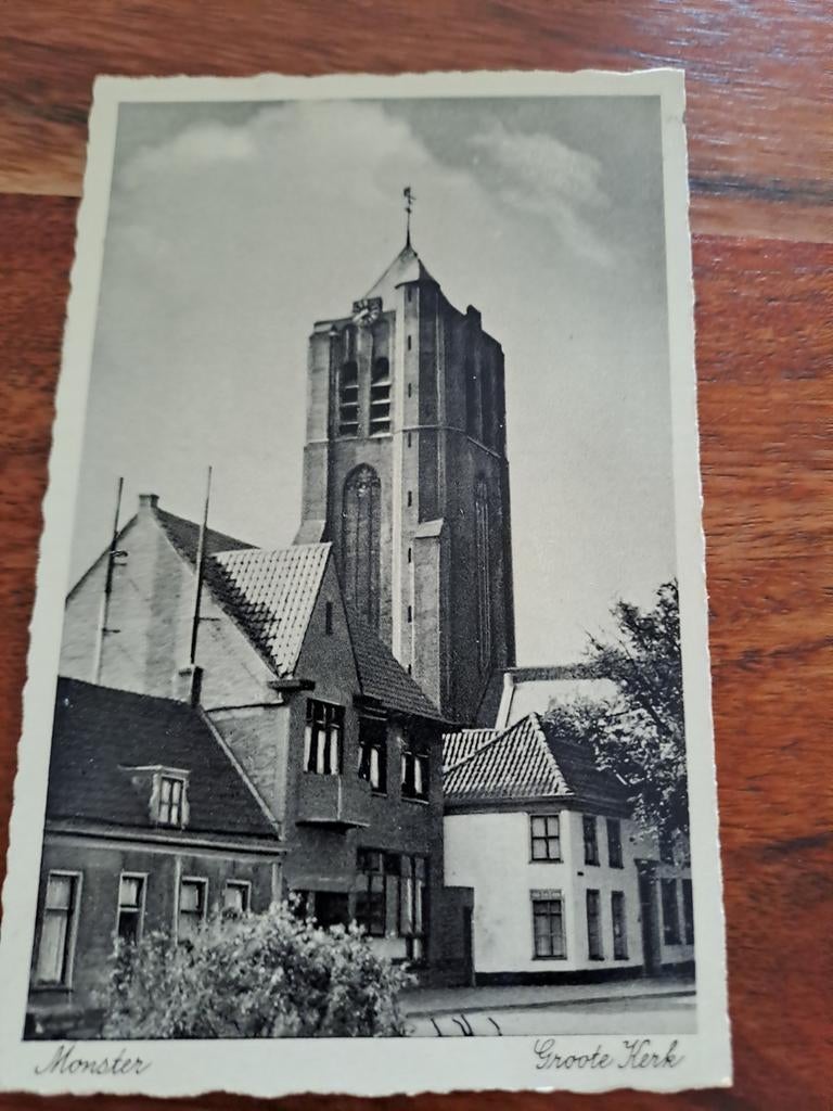 Monster,  groote kerk, Ophalen of Verzenden, Zuid-Holland