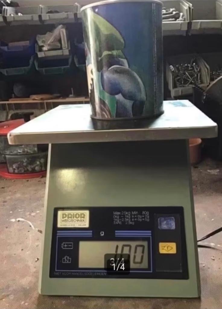 Prior professionele weegschaal, Witgoed en Apparatuur, Weegschalen, Gebruikt, Digitaal, Overige typen, Minder dan 10 kg, Ophalen of Verzenden