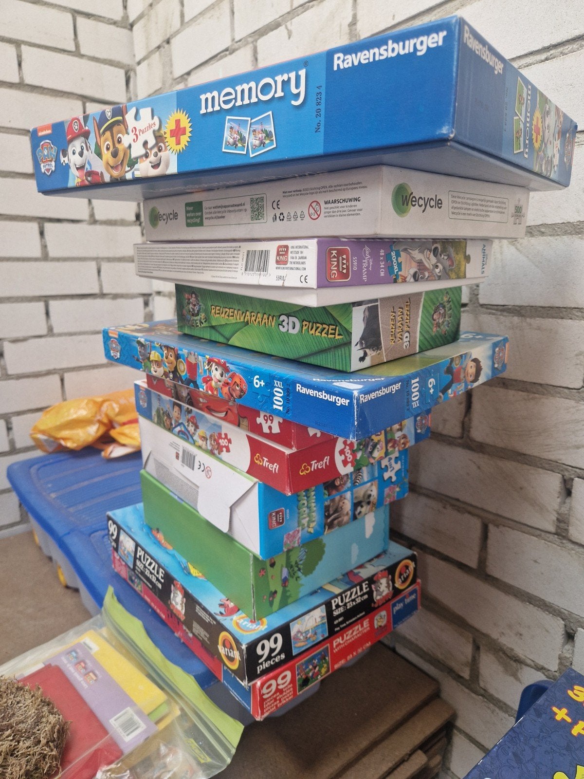 10 puzzels, Ophalen, Meer dan 50 stukjes, Gebruikt