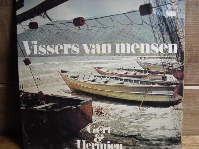 Gert & Hermien "Vissers Van Mensen" (1975) LP, Gebruikt, Inclusief binnenhoes, Ophalen of Verzenden, 1970 - 1979