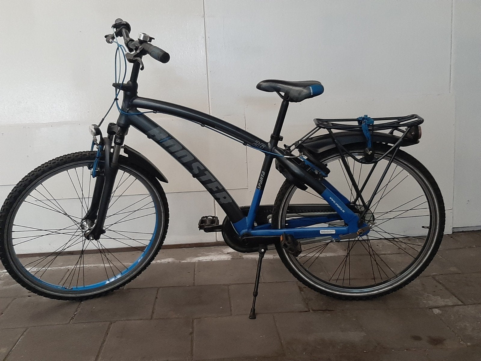 Sparta Booster Power Bike 26 inch, Ophalen, Sparta, Gebruikt, Velgrem