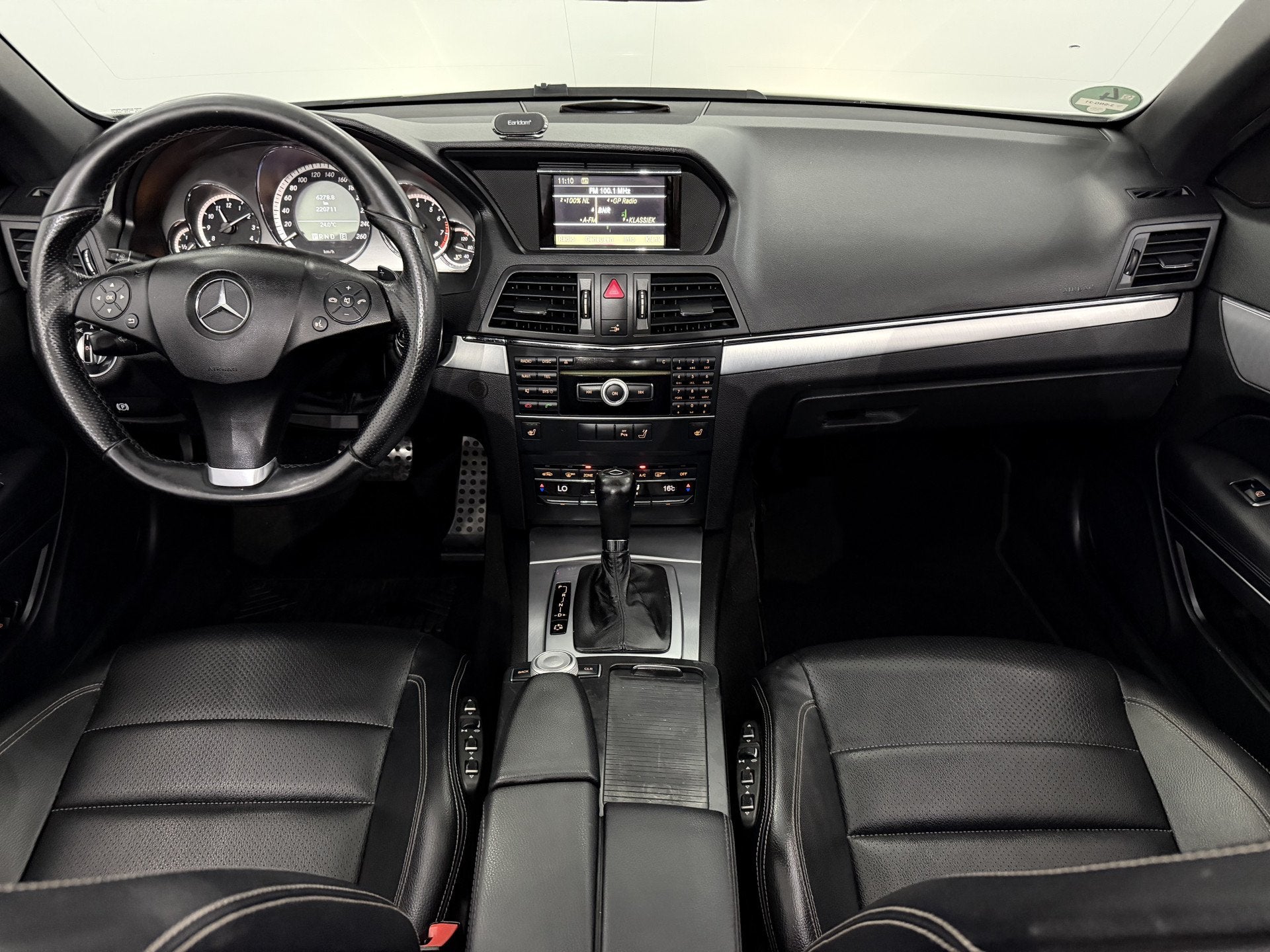 Mercedes-Benz E-Klasse Cabrio 200 CGI Elegance Leder, Navi,, Auto's, Automaat, Euro 5, 4 cilinders, Cabriolet