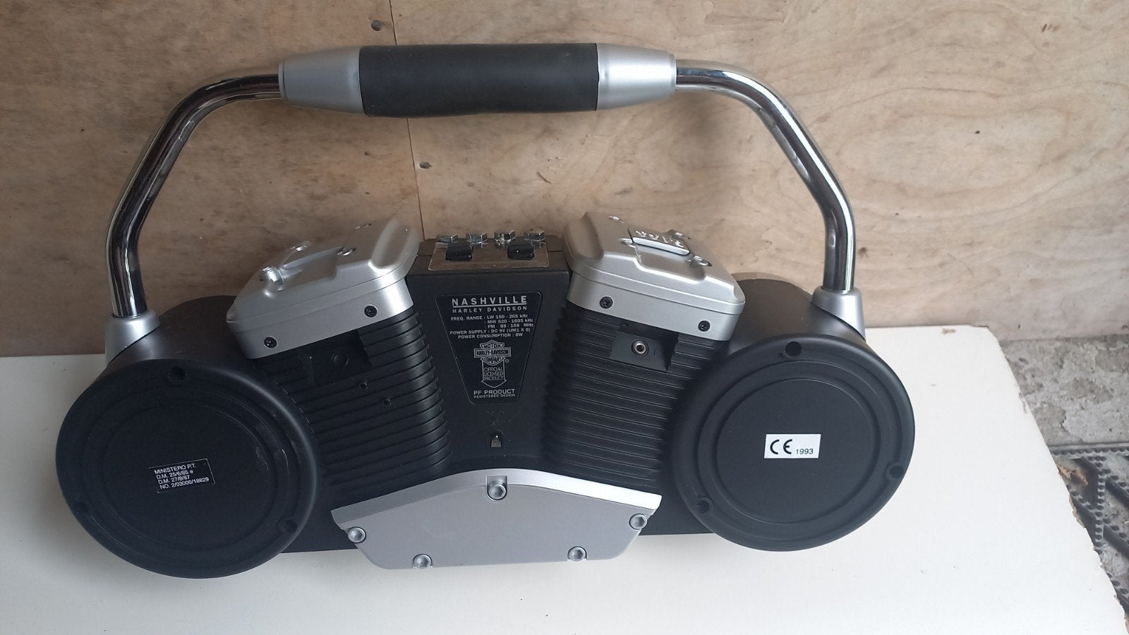 Harley Davidson Boombox Radio - Klinkt als een klok!, Ophalen of Verzenden, Zo goed als nieuw, Radio