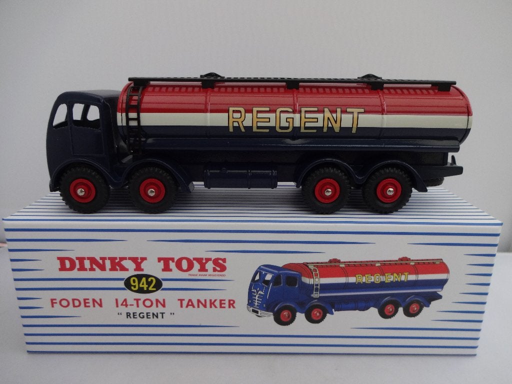 Foden 14-Ton Tanker "REGENT" nr: 942 van Dinky Toys 1:50, Ophalen of Verzenden, Nieuw, Bus of Vrachtwagen, Dinky Toys