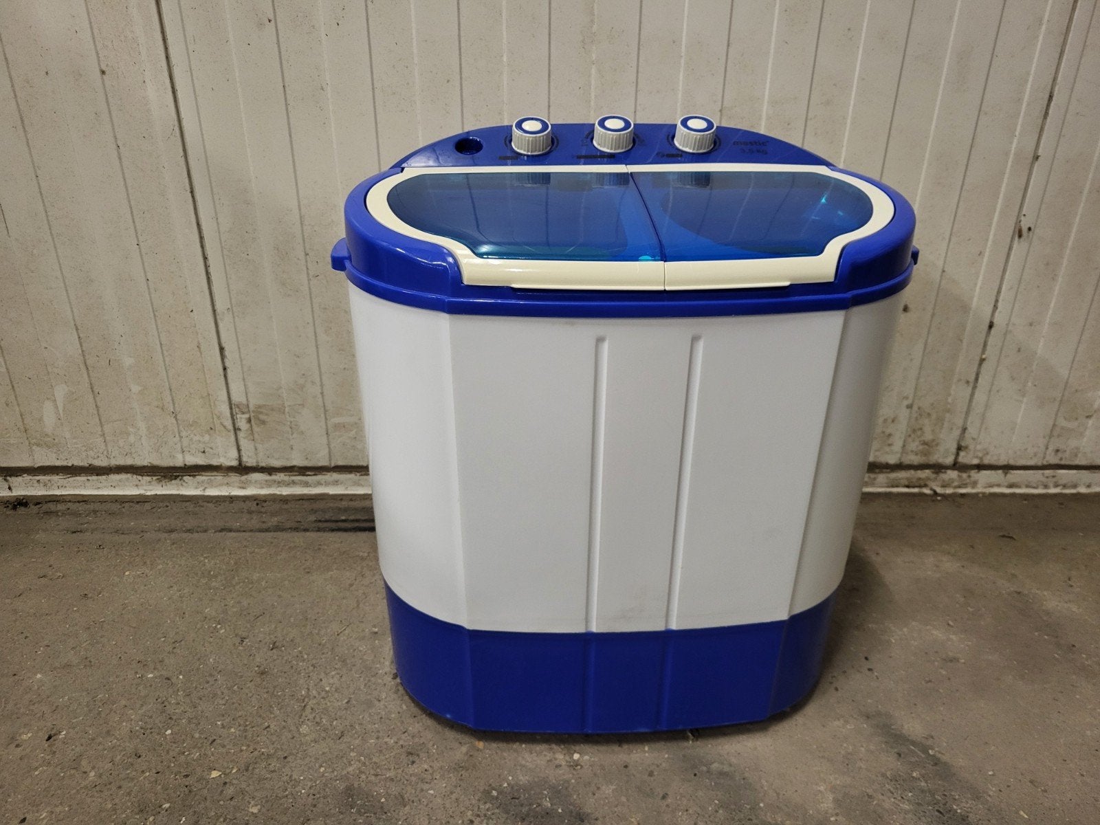Tk zgan camping wasmachine met centrifuge, Caravans en Kamperen, Ophalen, Zo goed als nieuw