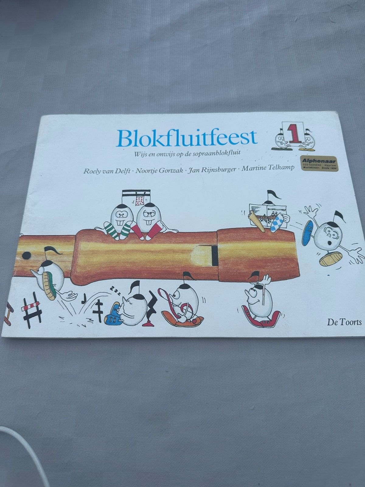 Blokfluitfeest 1 - Wijs en onderwijs op de sopraanblokfluit, Muziek en Instrumenten, Blaasinstrumenten | Blokfluiten, Ophalen of Verzenden
