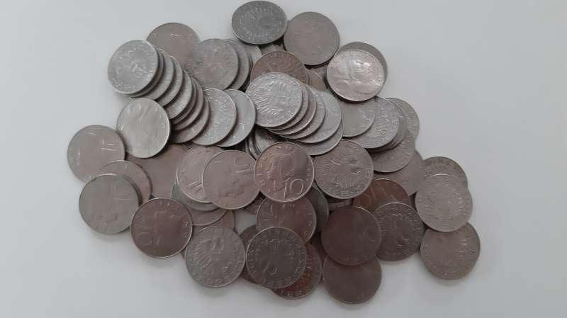 250 Gram 10 schilling Oostenrijk, Ophalen of Verzenden, Oostenrijk, Setje