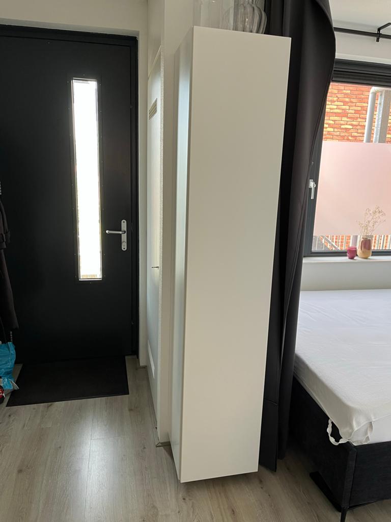Smalle IKEA kast - Keukenkast/Opbergkast (41x38x200cm), Ophalen, Zo goed als nieuw