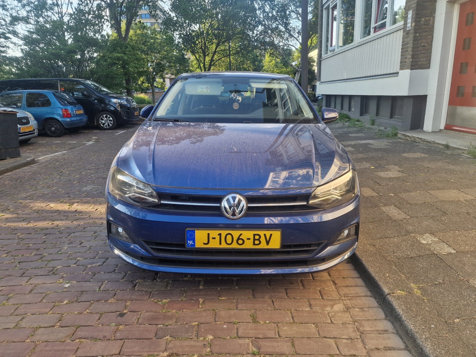 Volkswagen polo 2020 TSI 1.0 95pk Metallic lak, Voorwielaandrijving, Stof, 1055 kg, Origineel Nederlands