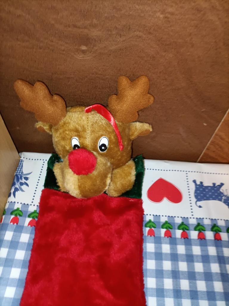 Kerst sok kerstsok eland voor cadeautjes, Ophalen of Verzenden