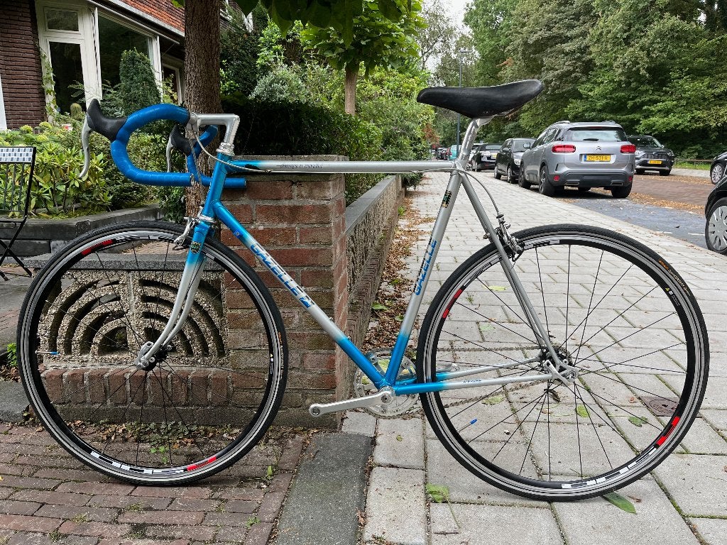 Gazelle Champion Mondial Single speed (58 CM), Ophalen, Gebruikt, Staal, Velgrem