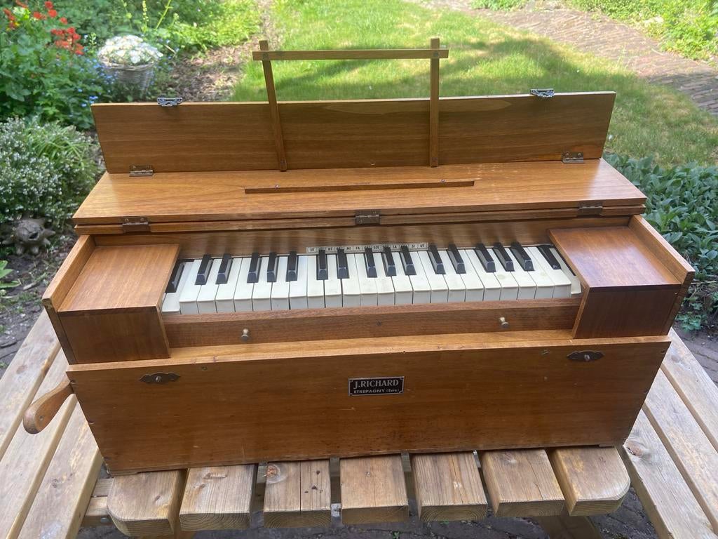 J. Richard Draagbaar Harmonium - Guide Chant, Muziek en Instrumenten, Orgels, Ophalen of Verzenden, Gebruikt, 1 klavier, Harmonium