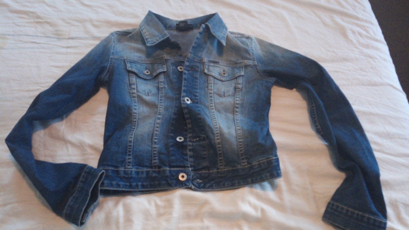 spijkerjasje jeansjasje Diesel maat S., Blauw, Ophalen of Verzenden, Zo goed als nieuw, Diesel