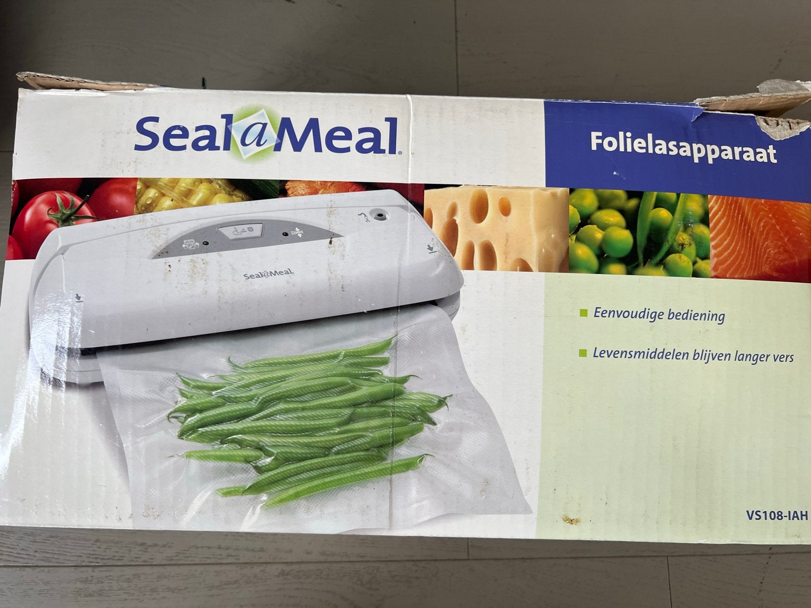 Seal a Meal VS108 Folielasapparaat - Z.G.A.N. met accessoire, Ophalen, Zo goed als nieuw