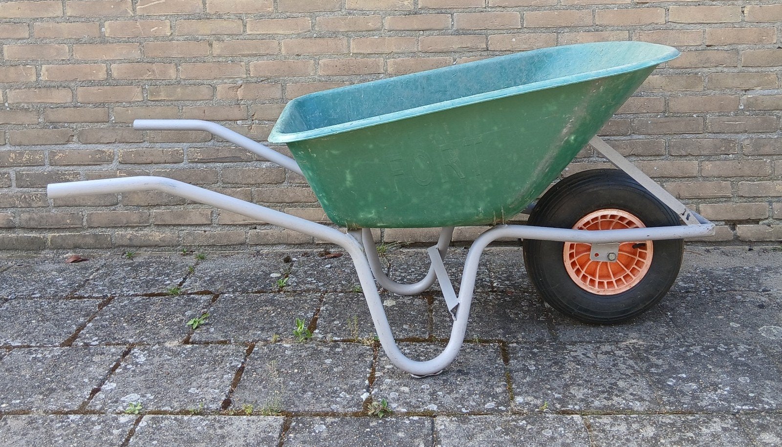 Fort kruiwagen, Ophalen, Gebruikt