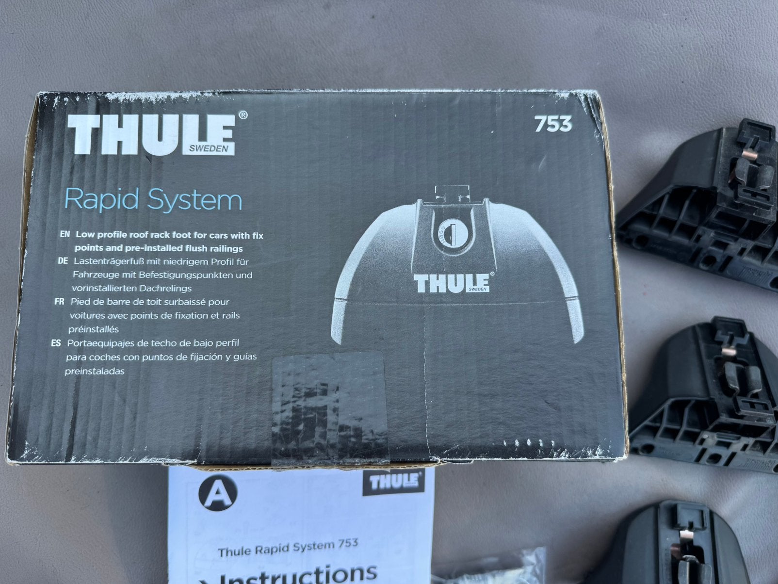 Thule 753  voet voor rapid systeem, Ophalen, Zo goed als nieuw