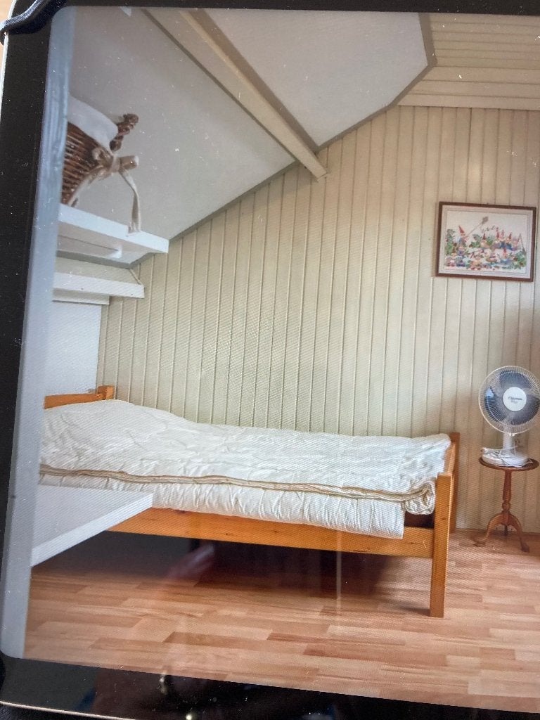 Eenpersoonsbed, Ophalen, Gebruikt, 90 cm, Eenpersoons