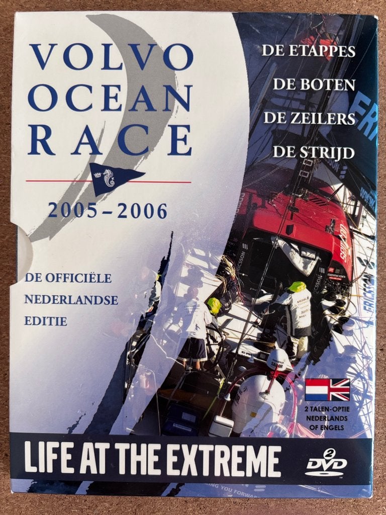 DVD box  Volvo Oceanrace 2005-2006, Alle leeftijden, Ophalen of Verzenden, Zo goed als nieuw, Documentaire