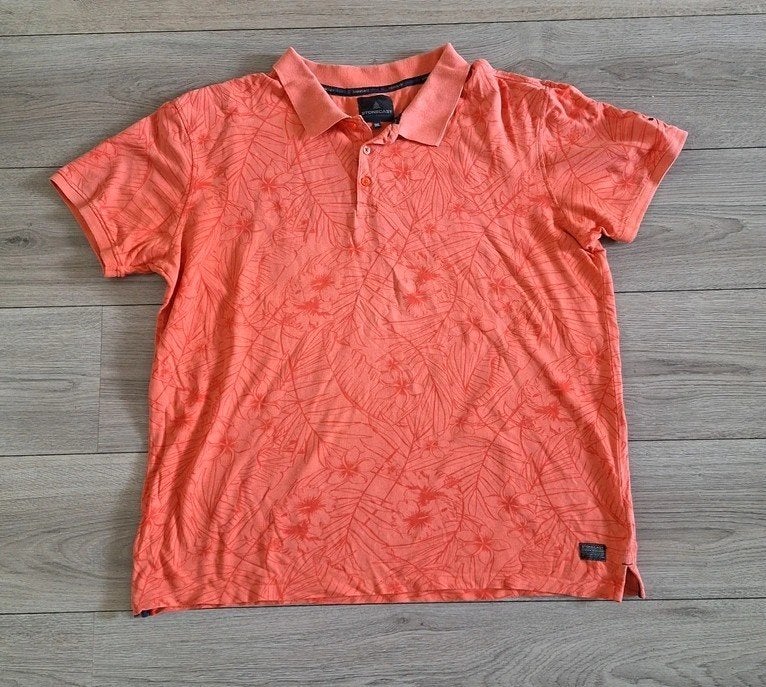 Stonecast 3XL herenpolo met tropische print – 100% katoen, Kleding | Heren, Stonecast, Ophalen of Verzenden, Zo goed als nieuw