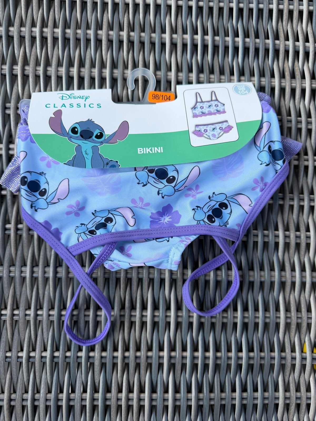 Nieuw Disney Stitch Bikini Maat 98/104, Kinderen en Baby's, Babykleding | Baby-zwemkleding, Meisje, Nieuw, Overige maten, Ophalen of Verzenden