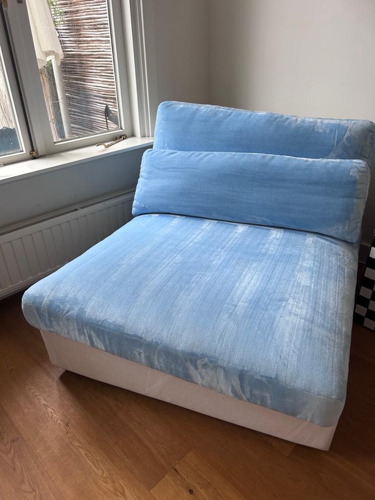 Chaise longue bankstuk Decor Amsterdam - Nieuwstaat, Ophalen, Eenpersoons, 100 tot 125 cm, Nieuw