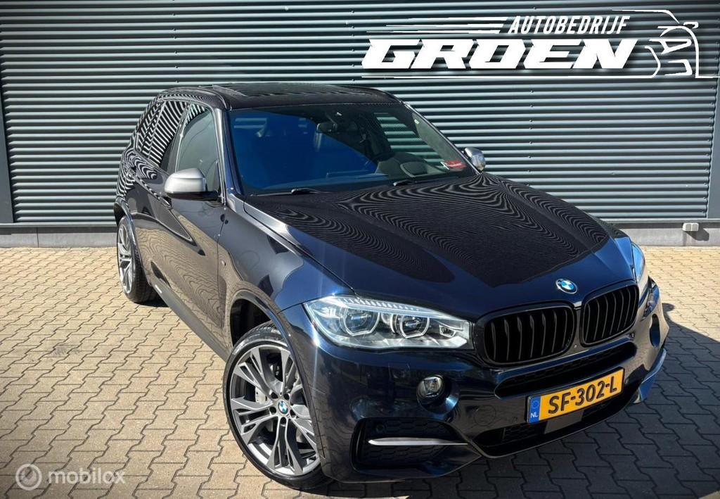 BMW X5 M50D X Drive AUT|Pano|Headup|360CAM|H/K|BOMVOLL, Auto's, BMW, Automaat, 15 km/l, 2993 cc, Zwart