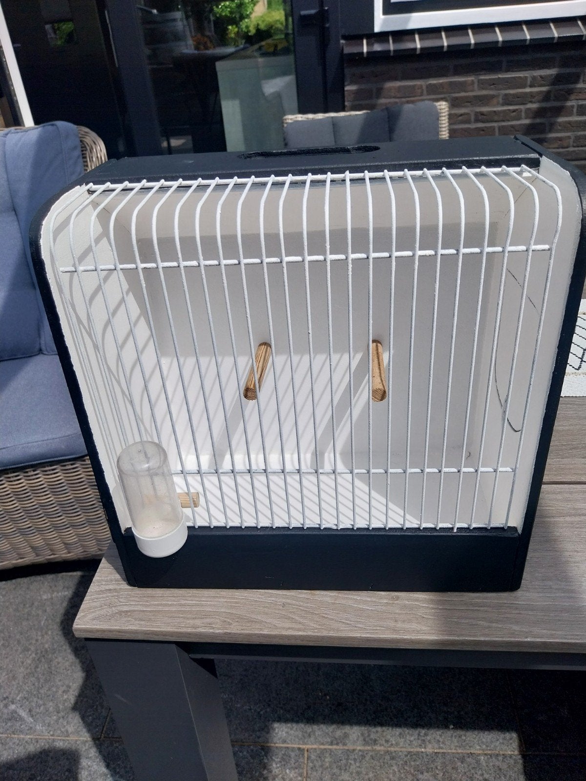 TT kooien zgan Geheel overgeschilderd, Dieren en Toebehoren, Ophalen of Verzenden, Zo goed als nieuw, Hout, Vogelkooi