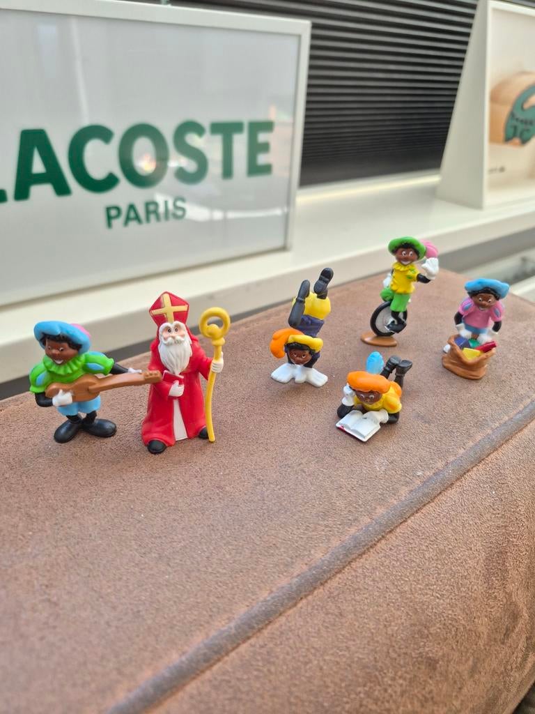 Blokker setje sint en piet sinterklaas verzamelen 6 stuks, Diversen, Sinterklaas, Ophalen of Verzenden