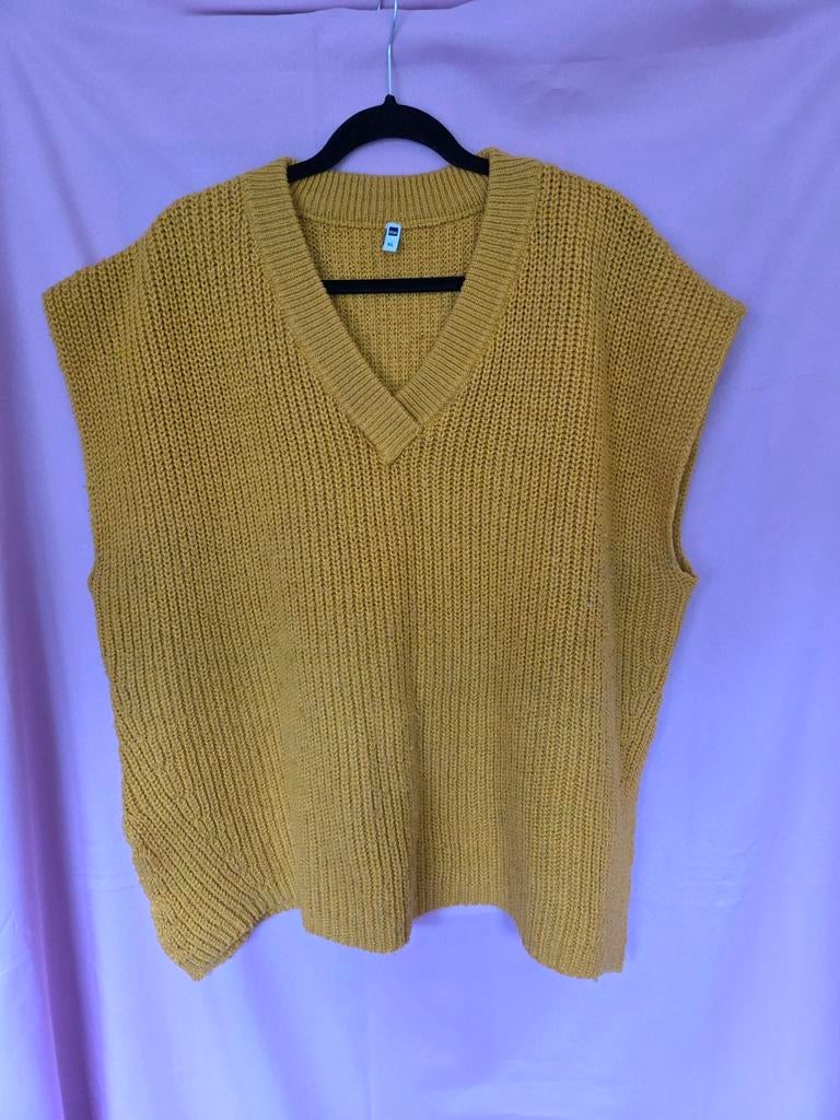 Okergele spencer, Kleding | Dames, Geel, Maat 46/48 (XL) of groter, Ophalen of Verzenden, Zo goed als nieuw