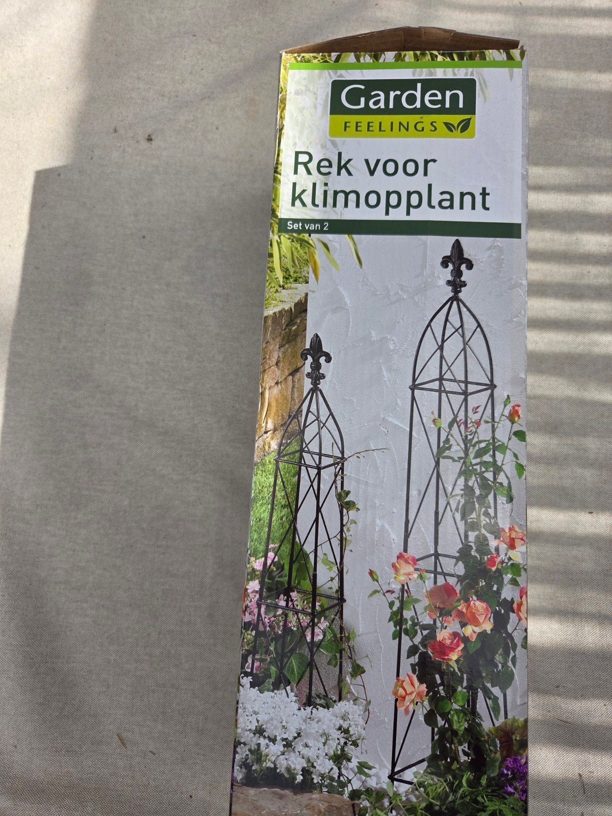 Garden Feelings Rek voor klimplanten (set van 2), Tuin en Terras, Ophalen