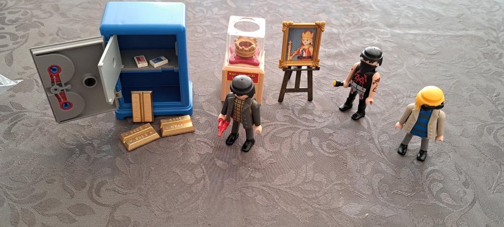 Playmobil Kluis met Goudstaven en Figuren, Ophalen of Verzenden, Jongen of Meisje