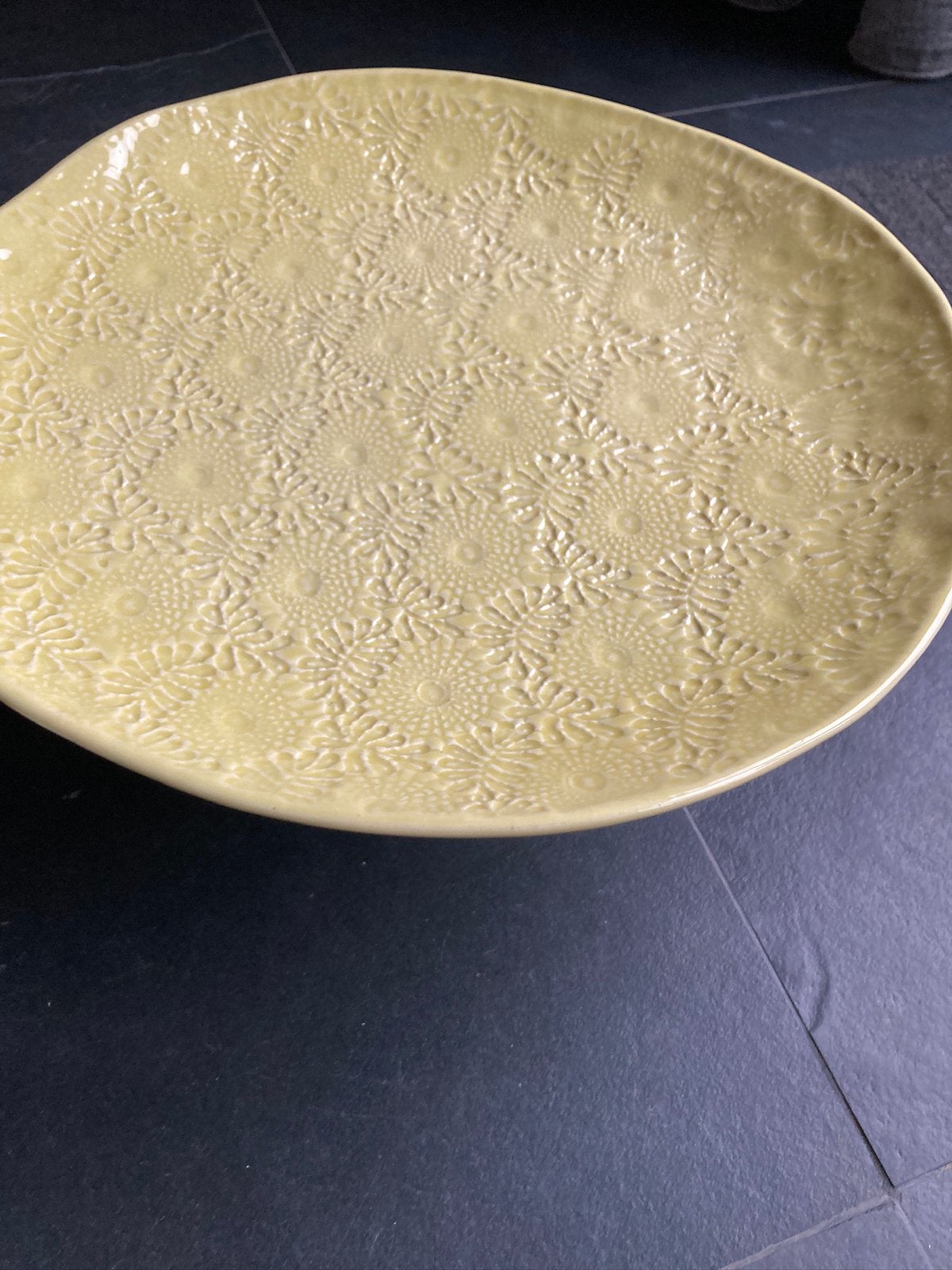 Prachtige serveerschaal, Rice, Ophalen, Overige typen, Geel, Nieuw